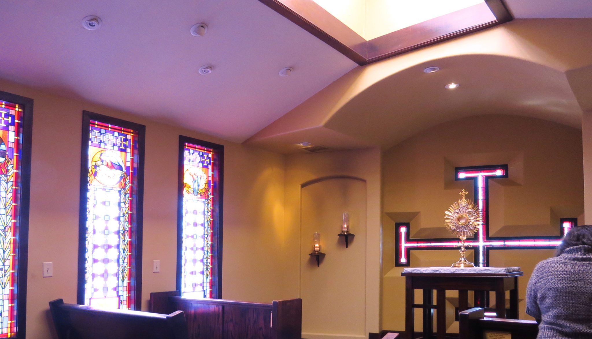 THE LUMEN CHRISTI EUCHARISTIC ADORATION CHAPEL WAS BLESSED AND OPENED FOR USE BY BISHOP J. KEVIN BOLAND ON OCTOBER 12, 2007.